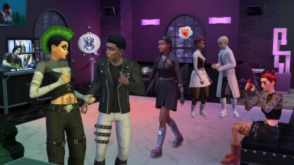 The Sims 4: Goth Galore игра